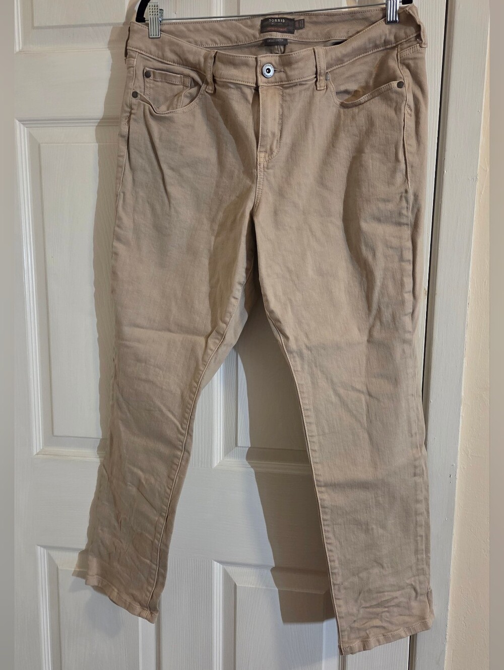 torrid Beige Skinny Jeans